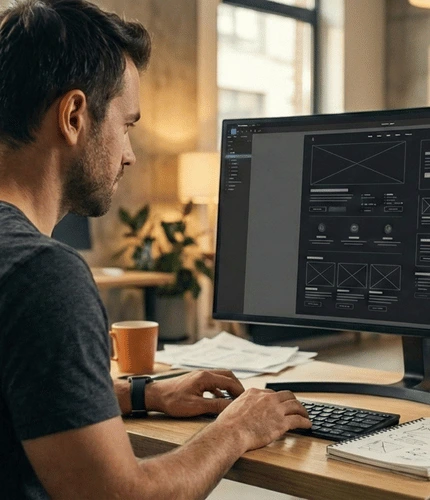 Beacon Grove design process illustration
